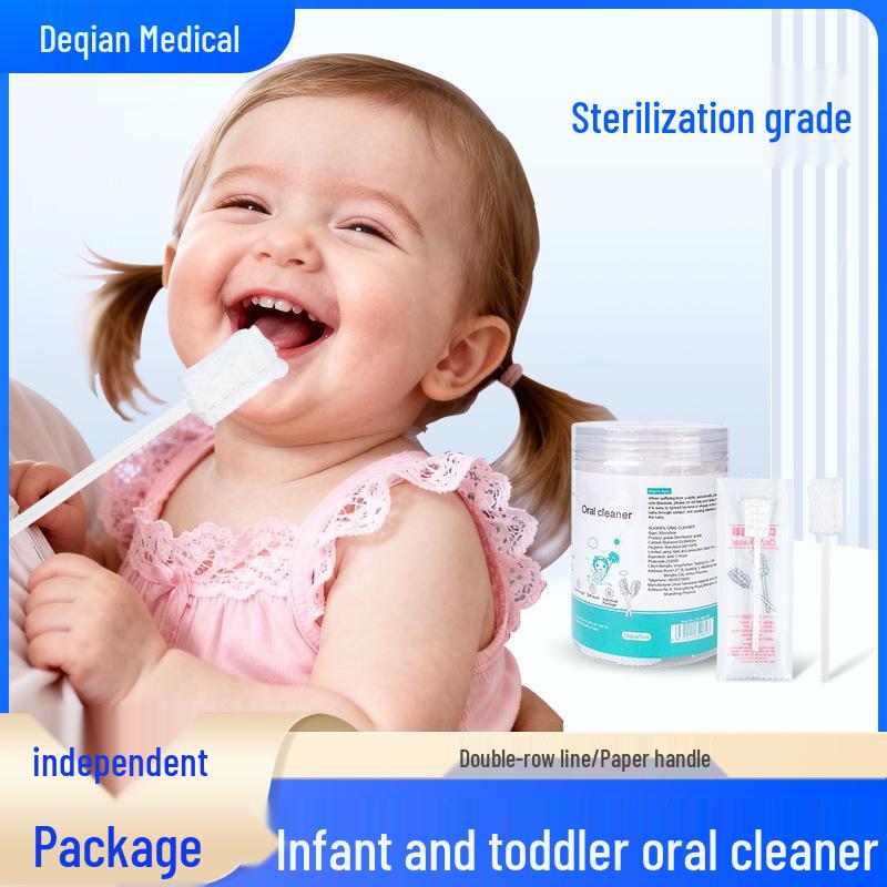 Baby Oral Cleaner & Soft Bristle Toothbrush