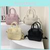 2024 Summer New Korean Fashion Handheld Small Square Bag Women's Commuter Small Bag Simple Single Shoulder Crossbody Bag