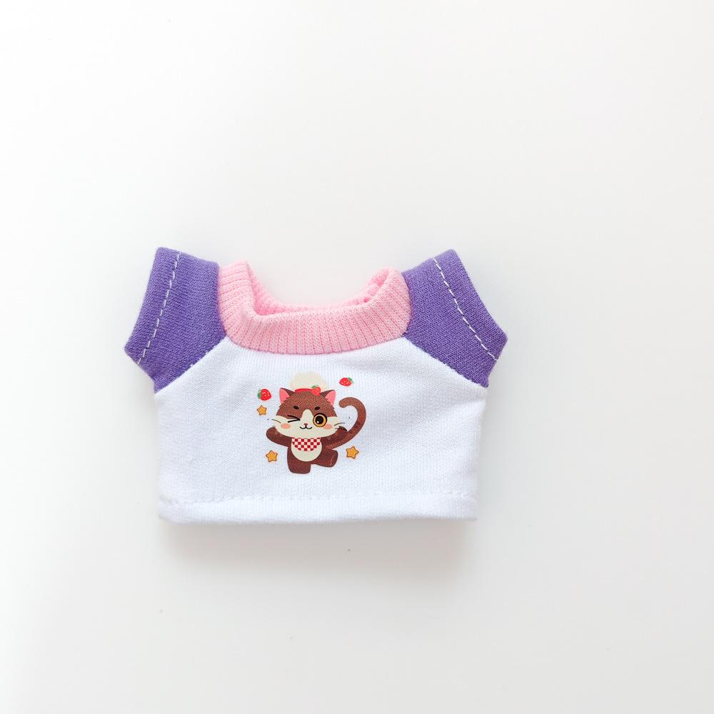 For Labubu Doll Clothing Set Hat 17cm V1V2V3 Doll Clothes Shoes DIY Accessories Training Sitting Party Games Toys Gifts