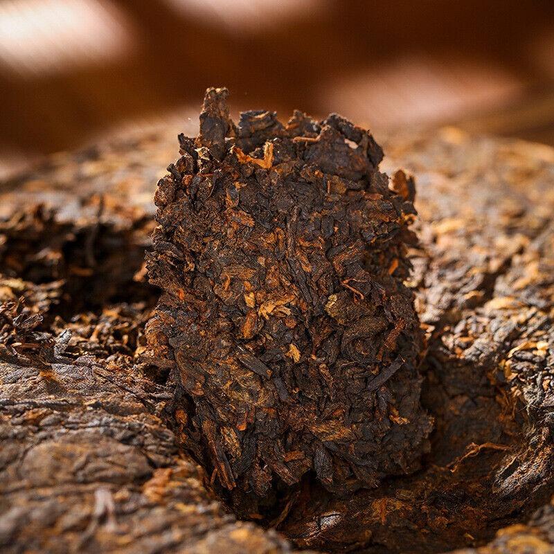 Yunnan Puerh Чай Пуэр Спелый чайный пирог Mystic Emperor Tribute Tea 357g/12.59oz — фото 3