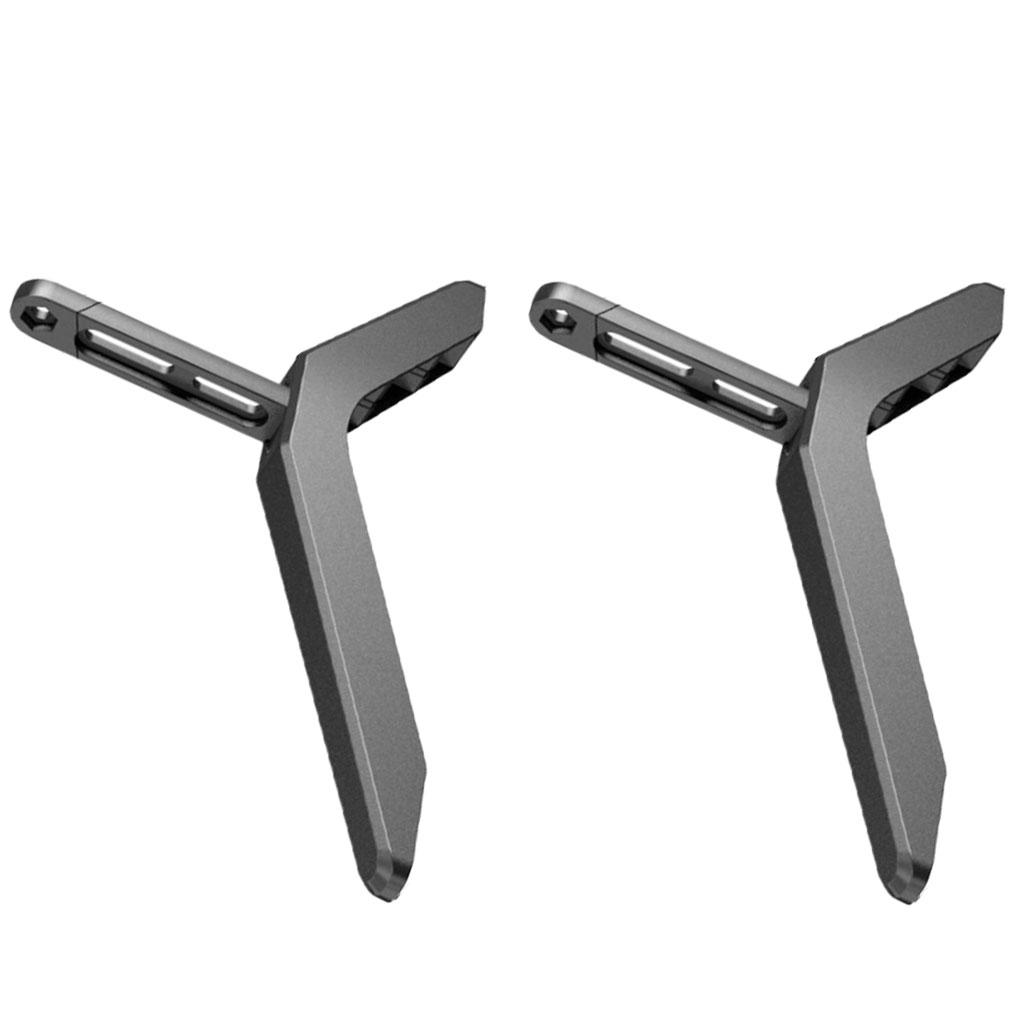 Household Steel TV Bases LCD Pedestal Wear-resistant Stand Load-bearing Riser Exquisite Metal Efficient Television Legs