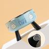 Neck Protection High-Legged Pet Bowl Stainless Steel Cat Food Water Bowl  for Cats Dogs