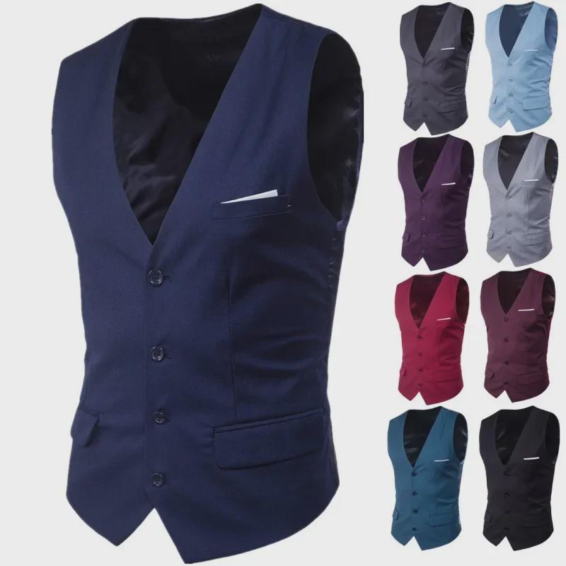 Men’s Slim-Fit Snooker Vest for Billiards Professionals