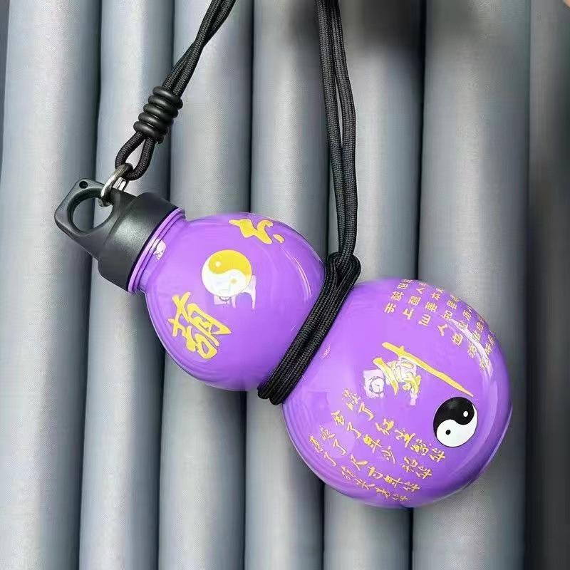750Ml Gourd Water Bottle Child Water Gourd Kettle Chinese Retro Inspired Leakproof Water Jug For School Water Kettle