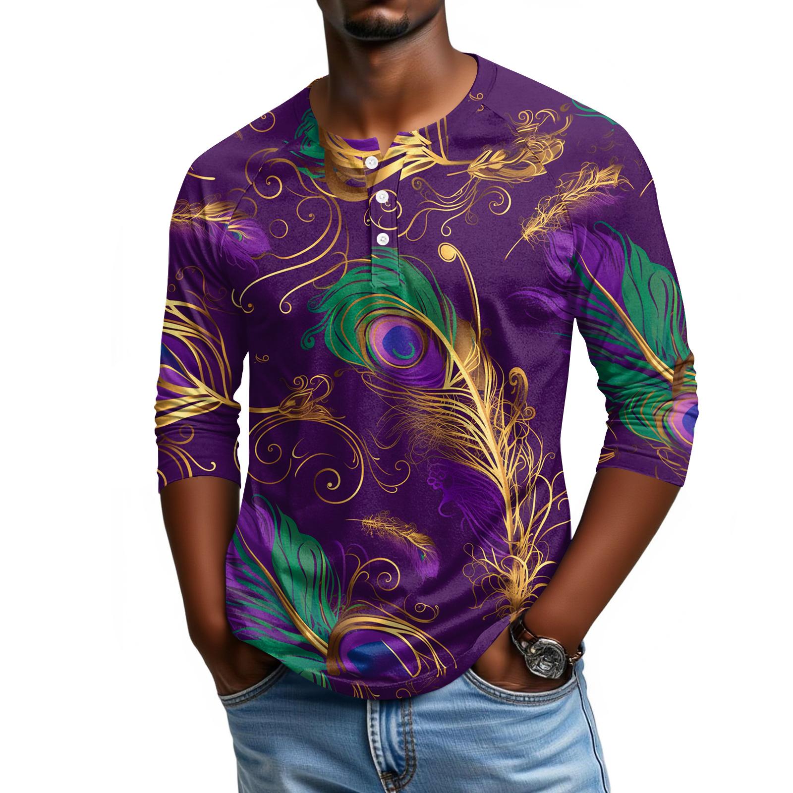 

Мужской топ с рукавом реглан и рукавом три четверти S