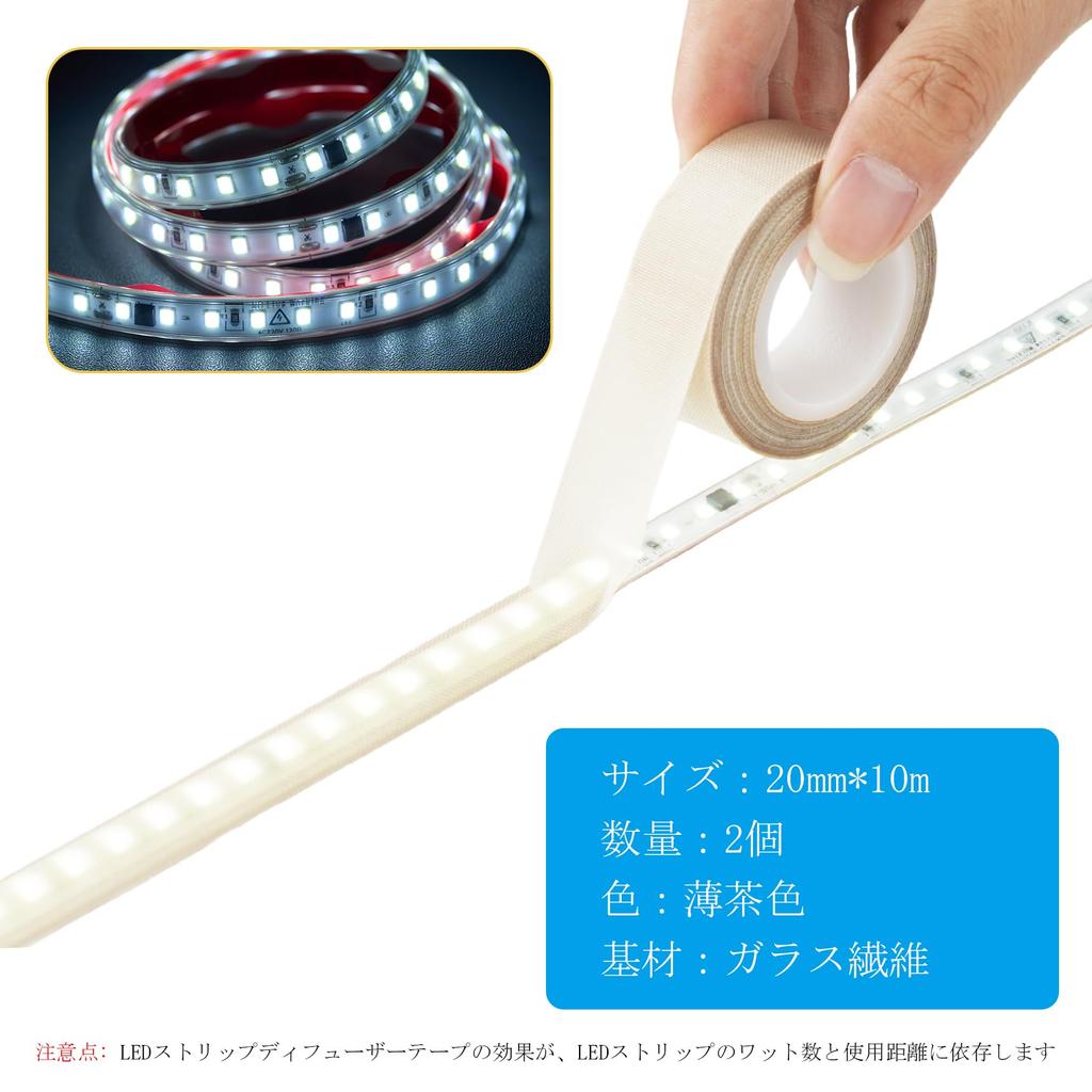 Taśma teflonowa redukująca światło LED Selens, antyodblaskowa, szerokość 0,8 cala x długość 32,8 stopy