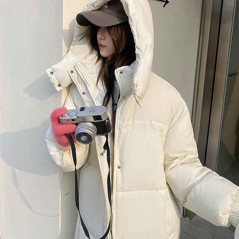 Autumn and Winter Down and Cotton Jackets,Fashionable Women's Clothing,Korean Version Casual Jackets Loose Bread Jackets,Cotton Jackets,Outerwear