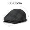 Forward Hat Unisex Spring Beret Check Peaked Cap