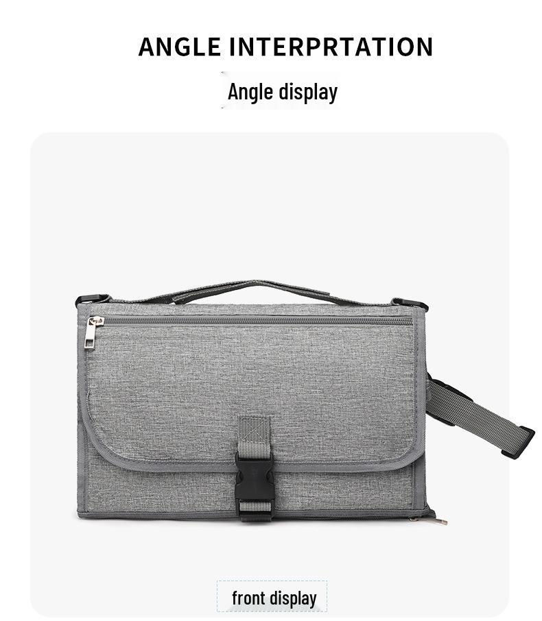 Portable Waterproof Multifunctional Diaper Bag: Lightweight, Leakproof, Foldable Pad for Travel