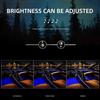 18in1 Car interior lights rgb Car Led interior car led strip lights for car ambient light door lighting Foot decorative lamp