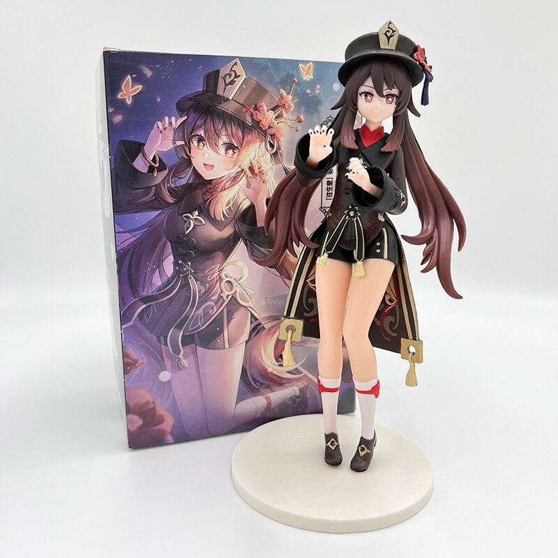 27cm Impact Kamisato Ayaka Anime Figure Genshin Impact Paimon/Klee/Qiqi Action Figure Zhongli Figurine Adult Doll Toys