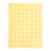 Un Doudou Made In Japan Baby Cotton Disney Mickey Jacquard Blanket, 85x115cm, Icon, 100% Cotton, Weave, Cream, NZ1336-CR