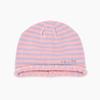 Soft Warm Striped Knit Beanie Cold Proof Slouchy Knitted Hat Autumn Winter Skullcap  Men Women