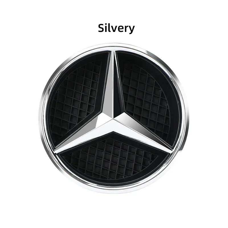 Nytt 2025 Hot Car Grill Emblem Star Badge Car Front Grill Logotyp För Mercedes Benz W205 ABC W212 W20E GLA GLK CLA CLS SLK VIANO A