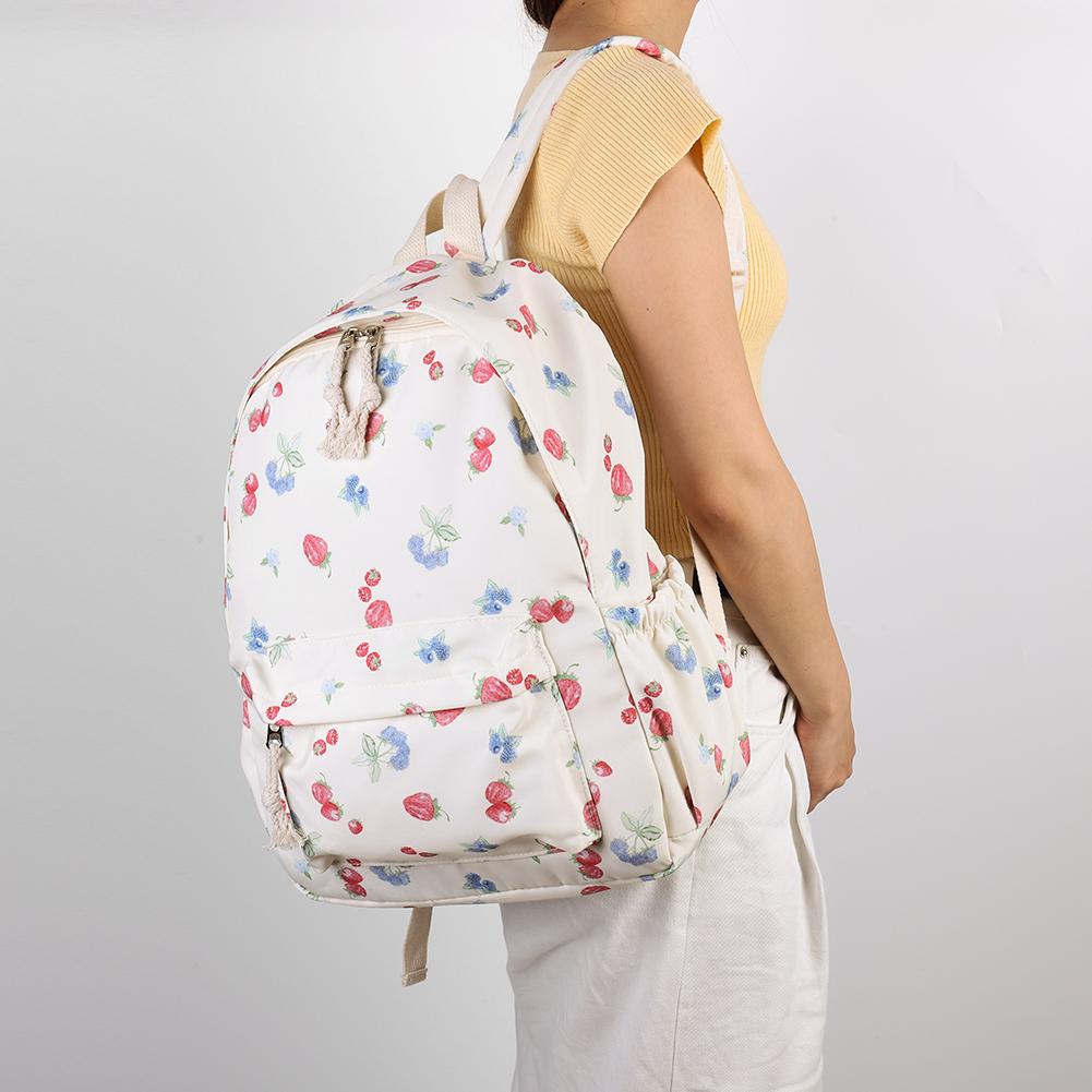 Teenage Girls Women Canvas Fashion Casual Travel Daypack Preppy Backpack Laptop Daypack for Travel Work for High School College