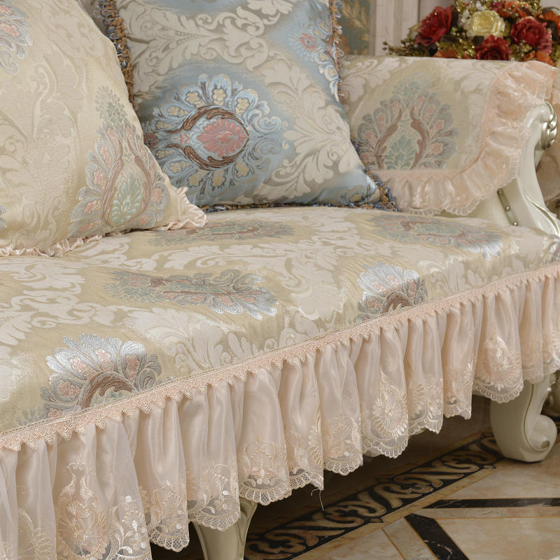 Fengwei Imitacja Jedwabiu Krawędź, Krawędź Żakardowa, Poduszka, Poszewka na Talię, Poszewka na Poduszkę