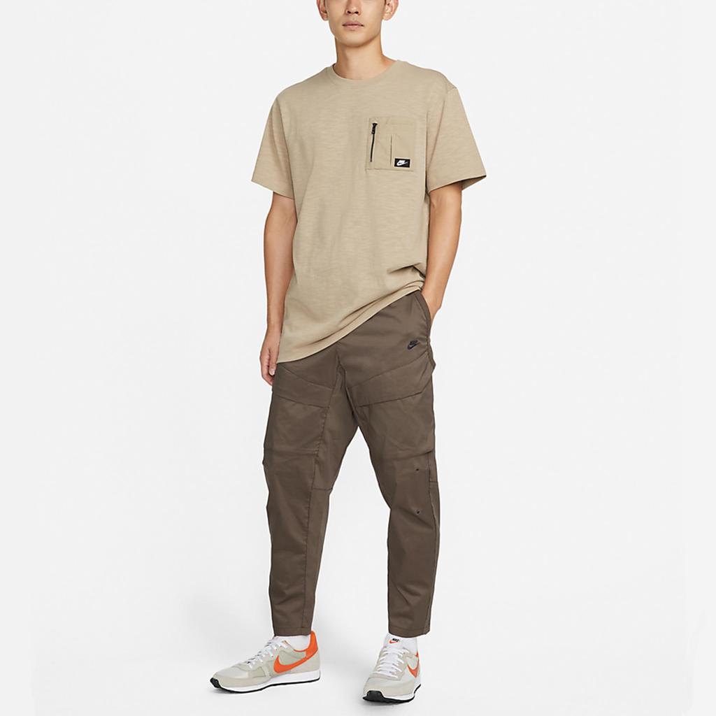 Nike Sportswear Tech Pack Breathable Utility Trousers Men Bottoms Brown DD6571-004