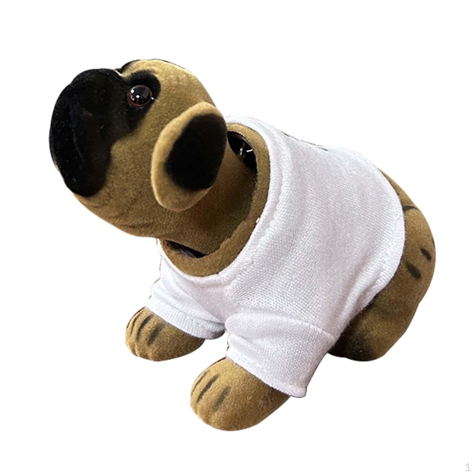 Очаровательная фигурка кивающего щенка на приборную панель автомобиля Style E