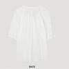 [She S miSS] Puff Shirring Cotton blouSe Swwblp22090 Iv