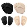 3/5 Pairs Foot Cushions for High Heels Gel Metatarsal Pads with Non-Slip Grip Pain Relief Inserts for Dress Shoes Pumps Sweat-Absorbent Foam Inserts