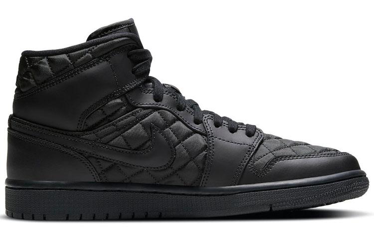 Jordan 1 Mid SE Quilted Black Women's DB6078-001