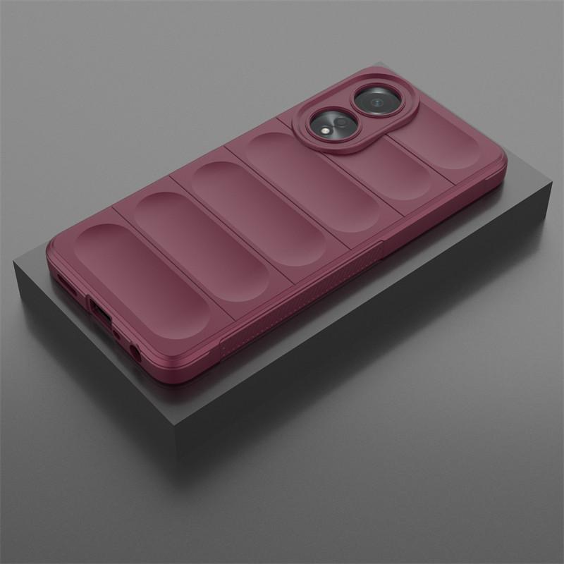 For OPPO A58 4G Case OPPO A38 A58 A78 4G Cover Luxury Matte TPU Case Shockproof Silicone Anti Slip Phone Back Cover OPPO A58 4G