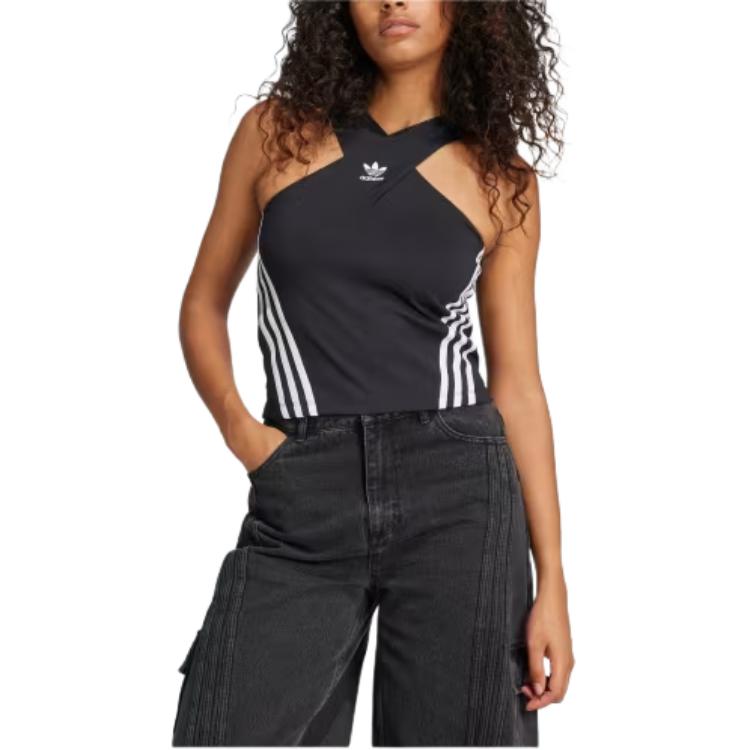 adidas Originals ADILENIUM Tank Top Women's Black JM9258