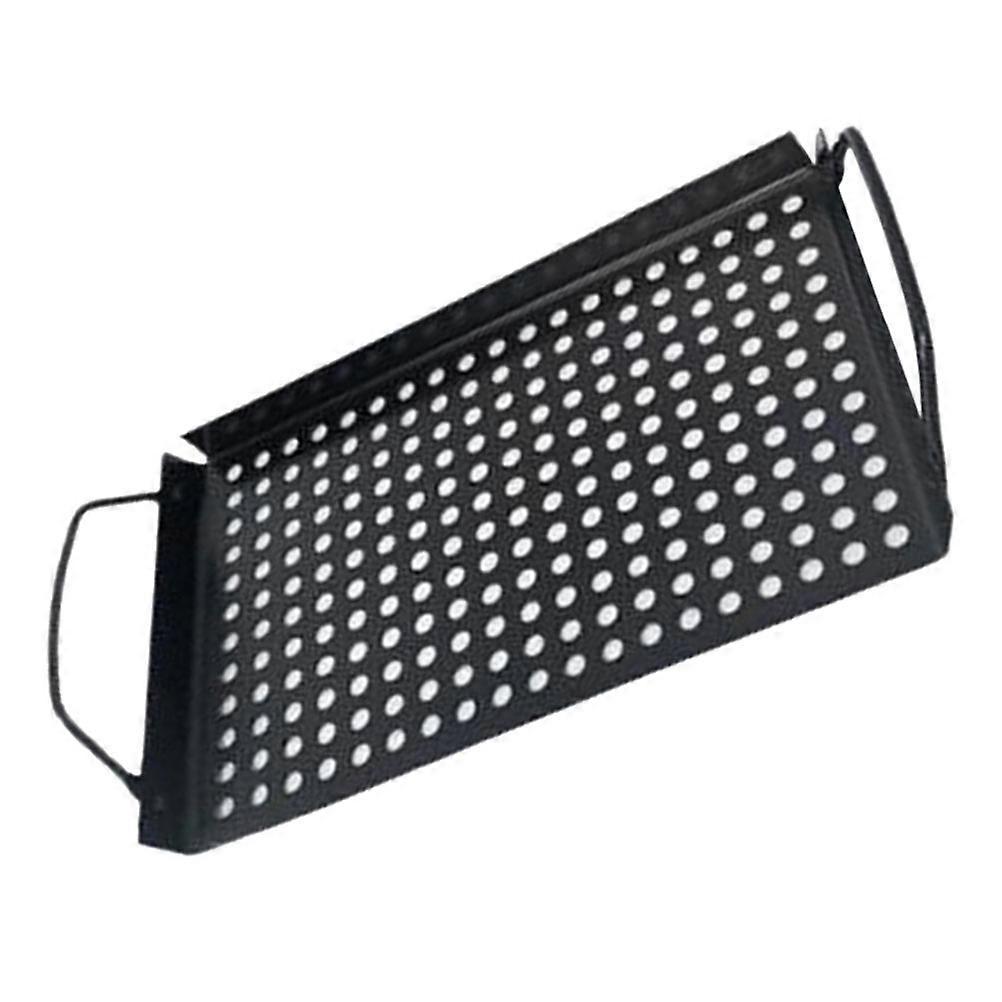 Nonstick Grill Pan for Outdoor BBQ Camping and Household Use – High Temp Resistant Cookware for Fish, Steaks, and Vegetables