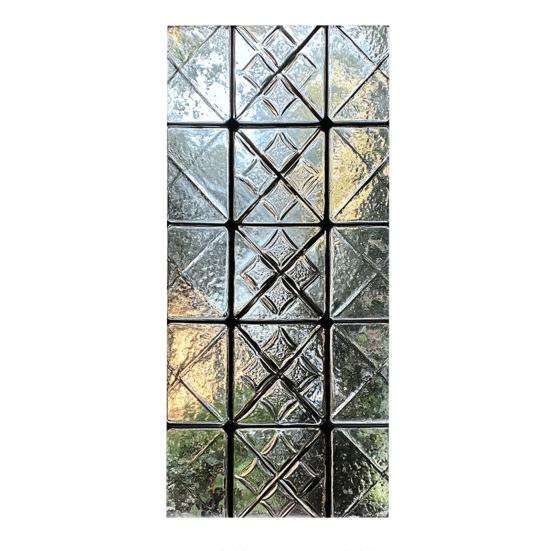 Rainbow Window Film Decorative Static Window Clings Sun Blocking Colorful Decals Removable Privacy Cover for Home Office Bathroom