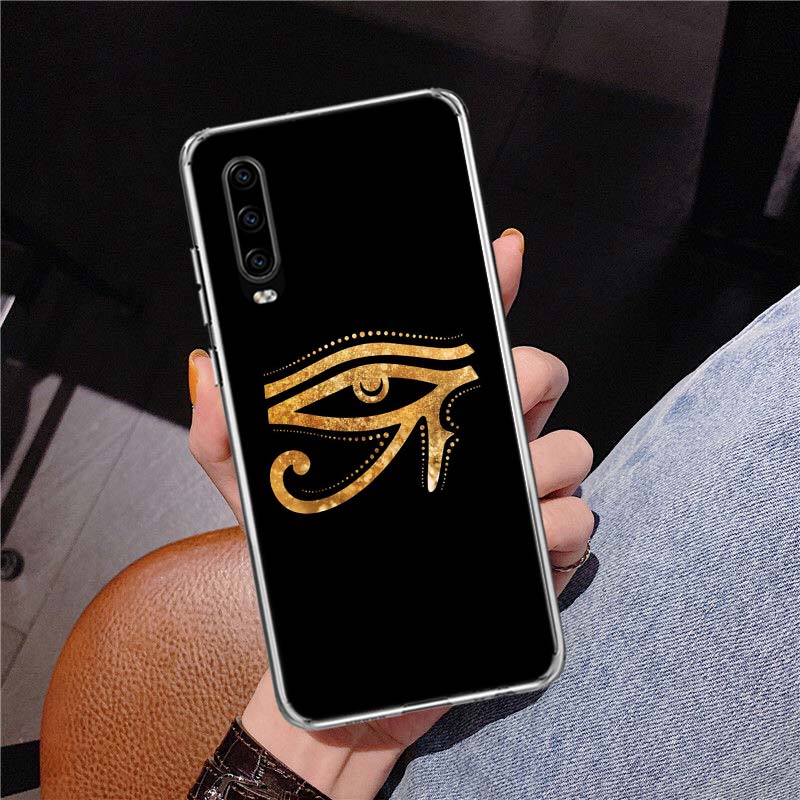 Ägypten Nofretete Anubis Ankh Abdeckung Telefon Fall Für Huawei P30 P20 P10 P40 P50 Pro Mate 20 40 30 10 Lite Beliebte fundas Kunst Geschenk Co