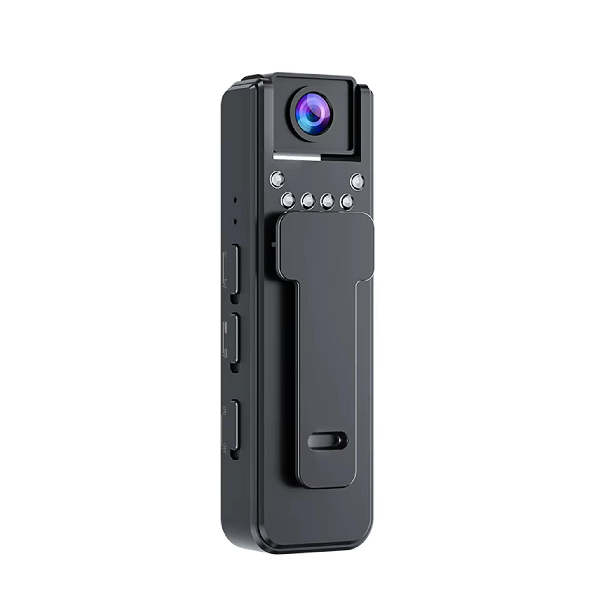 

High Definition Night Vision Body Camera, Compact Clip-On Camera for Outdoor Activities, Professional Camera for Sports Outdoors Body Camera