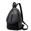 Breast Bag Dual-purpose Women's Pu Leather Backpack Crossbody Small Woven Backpack Women Can Sign On Their Behalf