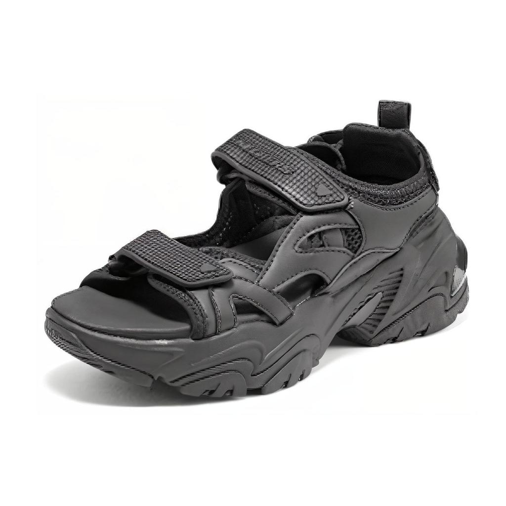 Skechers Sandals Little Bear Comfortable Versatile Beach Sandals Women Sandals Black 896051-BBK