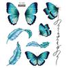 Moon Body Art Wings Fake Tattoo Temporary Tattoos Flowers Tattoo Stickers Butterfly Tattoo Stickers