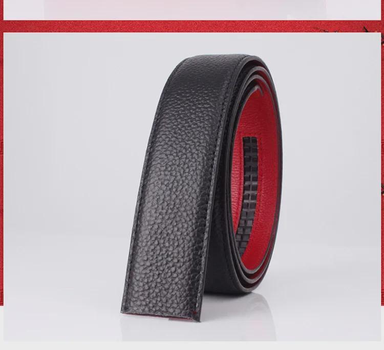 Мужской ремень с автоматической пряжкой красного цвета — стильный, универсальный, самый продаваемый