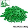 DIY Creative Thin Building Blocks Figures Bulk Sets City Classic Smooth Thick Construction Bricks Assembly Educational Kid Toys