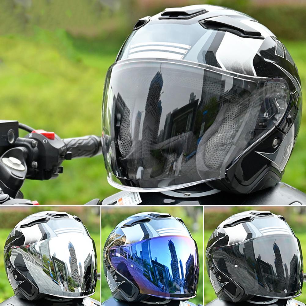 Motocyklové helmy Vízor Čočky helem Vízory Pokovení Ochrana proti UV Zorník pro helmu SHOEI J-CRUISE 1-3 J-FORCE4 Díly helem