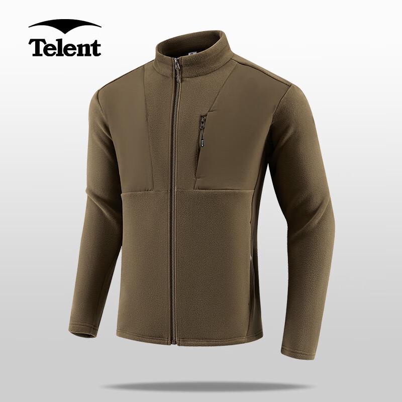 

Мужская теплая флисовая куртка для улицы со стойкой 2XL