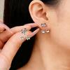 Animal Kitten Stud Earrings Korean Style Cat Paw Earrings Fashion Cat Earrings  Party Gift