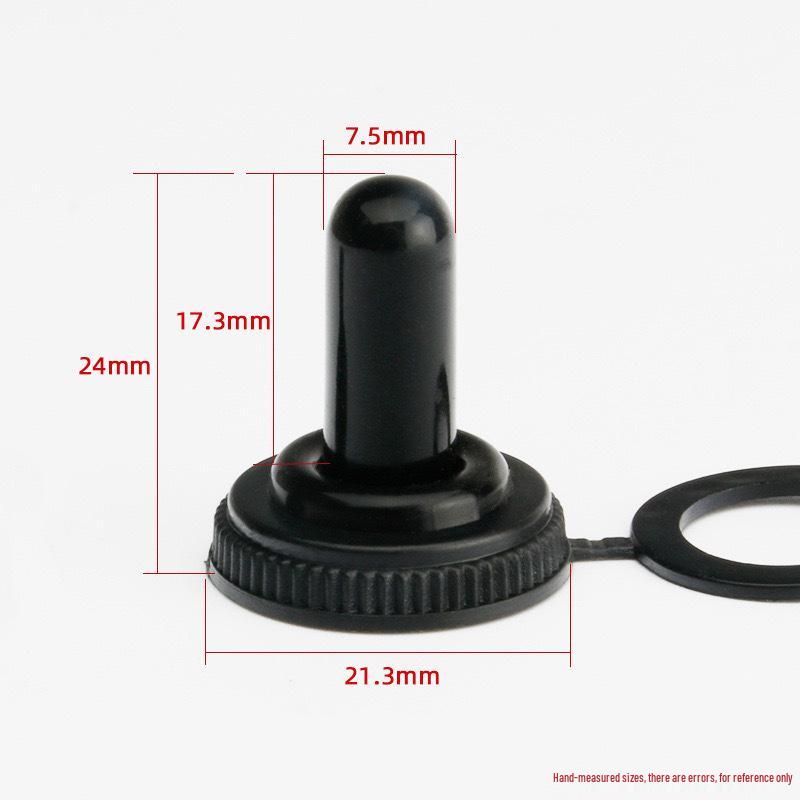 2-Gear 3A 24V Toggle Switch with Wire Knob, 12mm Rocker Arm