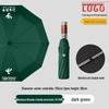 Custom Curved Handle Golf Umbrella - Sun & Rain Dual-Use Advertising Gift Umbrella