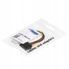Kabel adapter Akyga AK-CA-11 SATA (M) - Molex (F) 0,15m