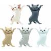 Cute Gifts,Kawaii Stuff,Cat Pen Holder,Funny Desk Decor,Cat Lovers Gift,Room Decorations,Home Decoration Gift, Multicolor