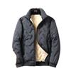 2024 Winter Men's Heavy-Duty Cotton Coat: Warm, Thick, Loose Fit for Middle-Aged & Elderly