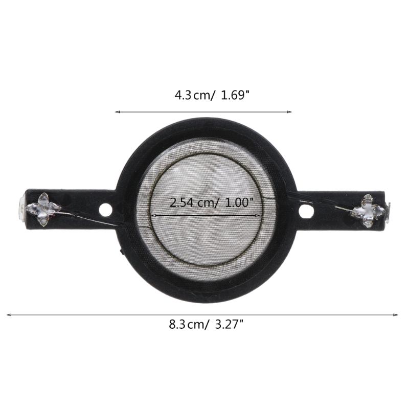 25,4 mm 25 Kern Hochtöner Schwingspule Filmmembran 5,4 Ohm Höhen Lautsprecher Reparatur Zubehör DIY Universal Voice Ring