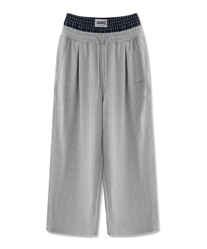 AVANDRESS 88 Silent Fold Relax Sagging Pants_3 Colors