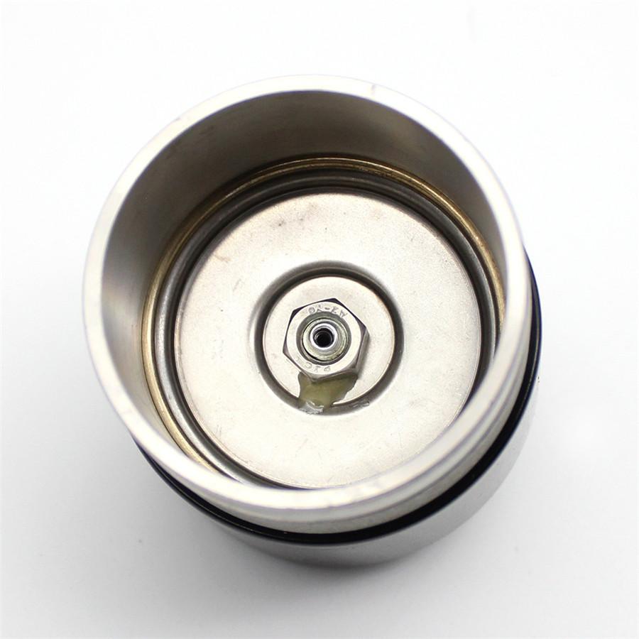 Bootsanhänger Lagerfettkappe Edelstahl SS mit Schutzhülle 1980A-SS / 42204