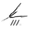 Engine Cylinder Hone Tool 2.24in 9.84in Diameter Adjustable Deglazer 220 Grit with Extra 3Pcs 4in Long Stones
