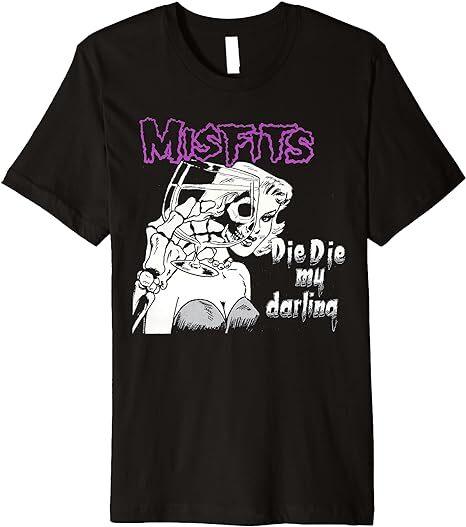 Misfits Fiend Logo T-Shirt Ly Lizenzierte Brandneue Band-T-Shirts