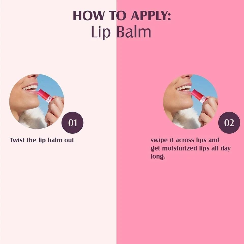 Glam21 Lovely Lips Moisturising Lip Balm Cherry Shade 2.5g